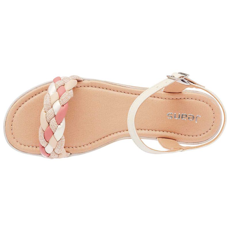 Jeans Shoes Sandalia para mujer blanco multicol... image number null