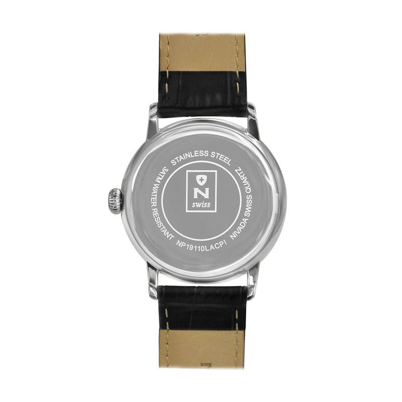 Reloj Nivada Executive Dama Acero / Piel Carat.... image number null