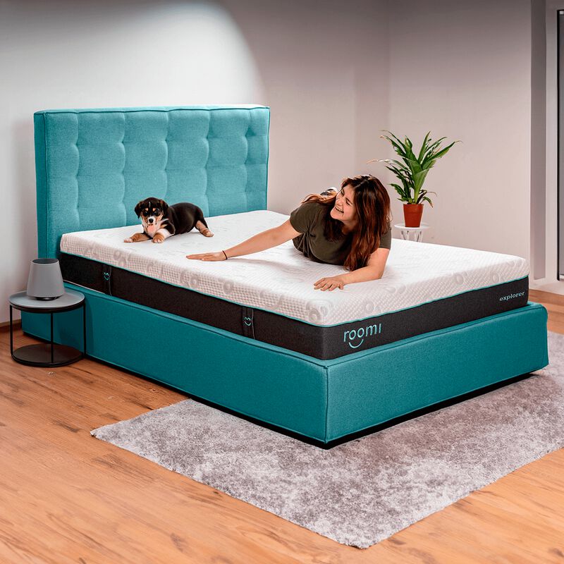 Colch&oacute;n King Size en Caja Hibrido Roomi Explore... image number null