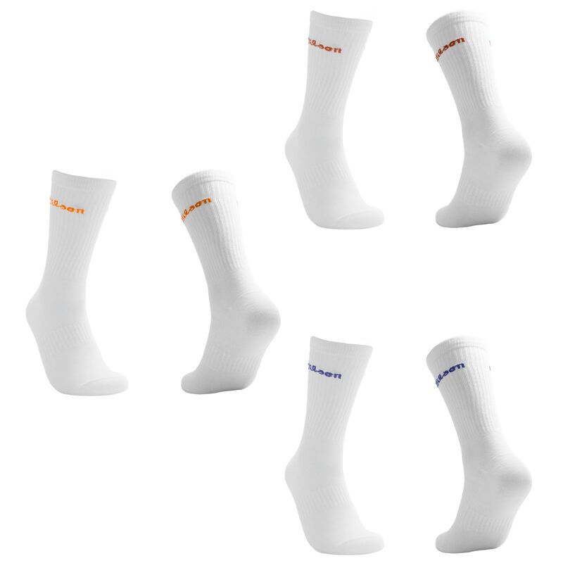 Wilson 5 Pares de Calcetas para Ni&ntilde;o, Color Bla... image number null