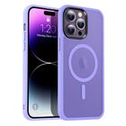 . Funda TEKKU Matte Style Mag para iPhone 15 PRO MAX Trans Violeta