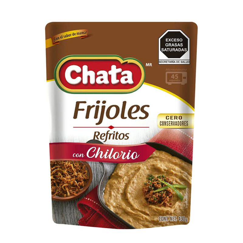Frijoles Con Chilorio Chata 480gr image number null
