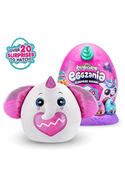 Peluche Coleccionable Rainbocorns Eggzania Elep... image number null