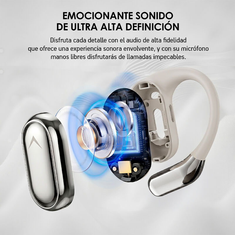 Audifonos Inal&aacute;mbricos Sport Open Ear BT 5.3 Co... image number null