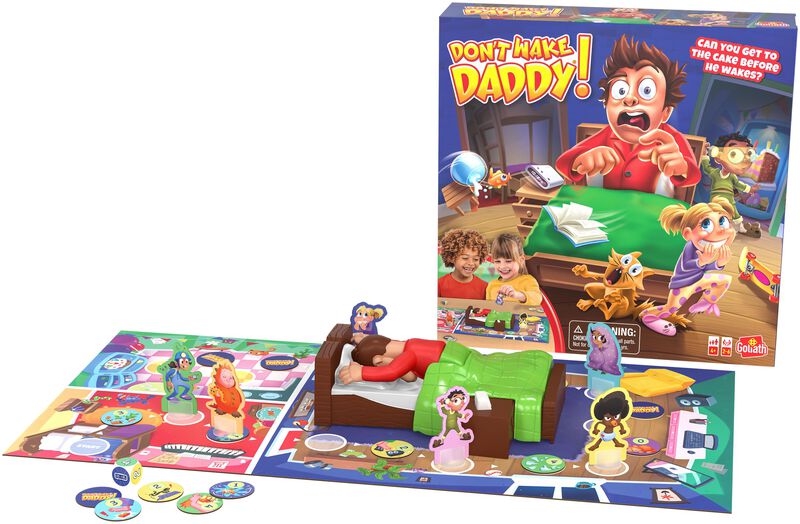 Juego De Mesa Goliath Don't Wake Daddy Kids 2-6... image number null