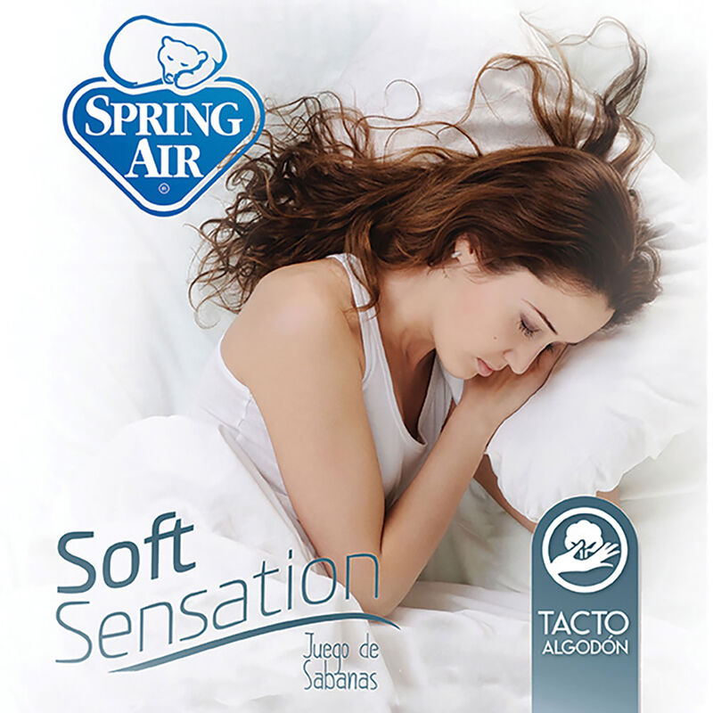 Juego de Sábanas King Size Spring Air Gris Oscu... image number null