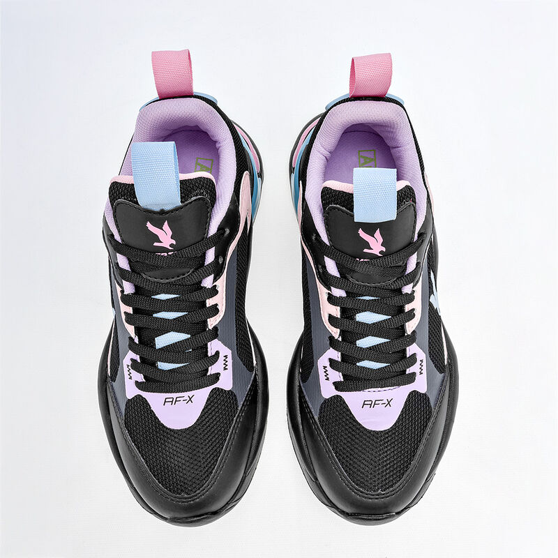 American Fire Tenis urbano para mujer negro ros... image number null