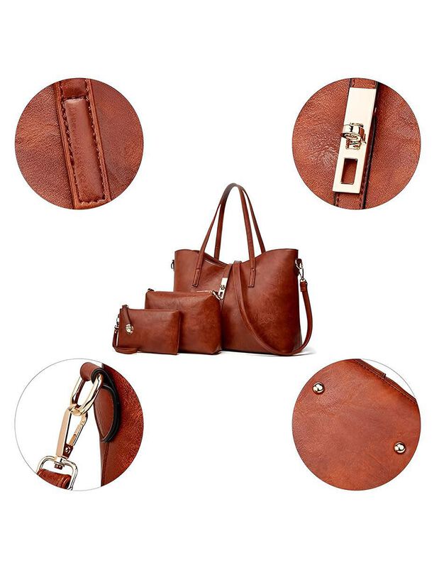 Set De Bolsa Pink Brule Para Mujer image number null