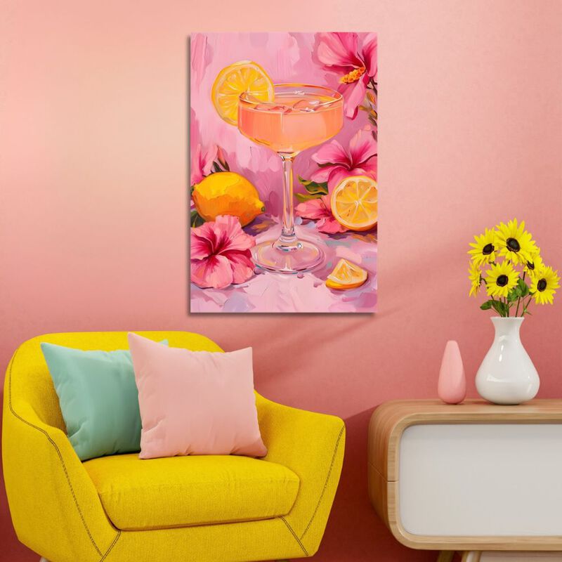 Cuadro Decorativo Impreso 60x80cm Limonada image number null