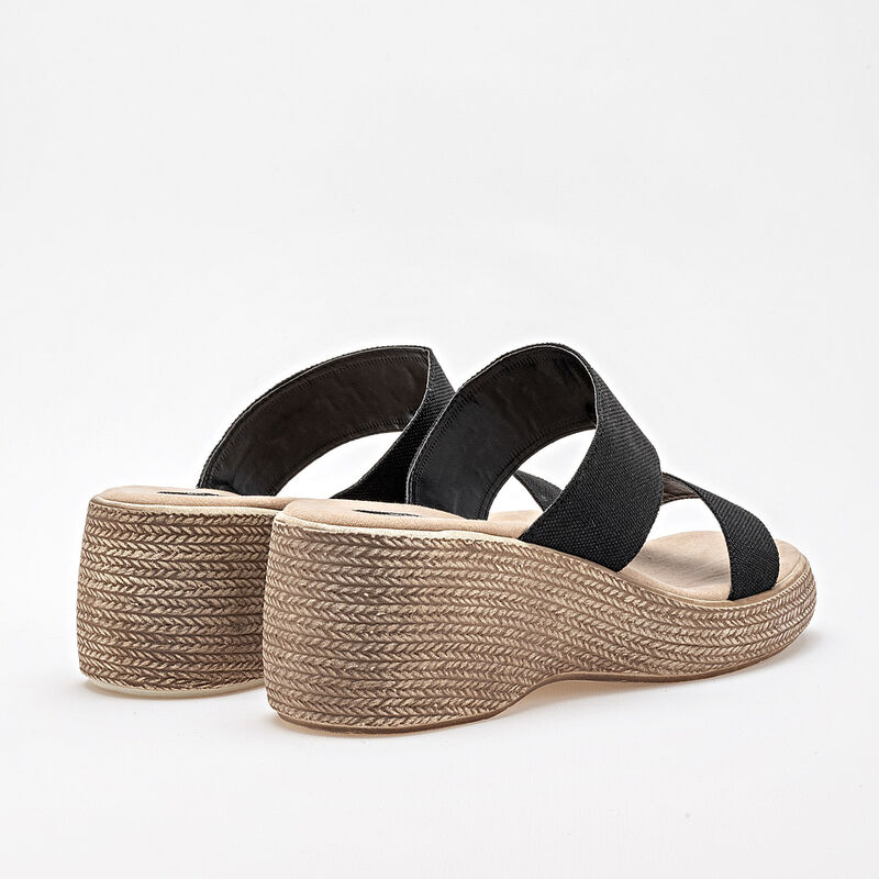Mora Confort Sandalia para mujer negro image number null