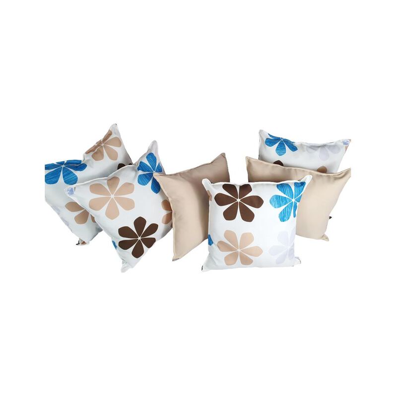 Set 6 Cojines Decorativos 4 Decorados 2 Lisos H... image number null