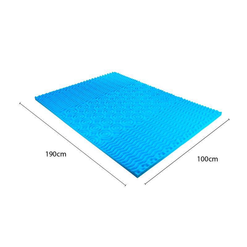 Colchoneta De Memory Foam  Individual Con Infus... image number null