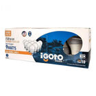 Paquete de 10 Focos Led A609w Luz Cálida