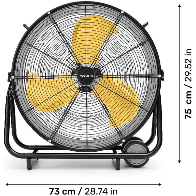 VENTILADOR INDUSTRIAL PISO TAURUS COLOSAL 24 PU... image number null