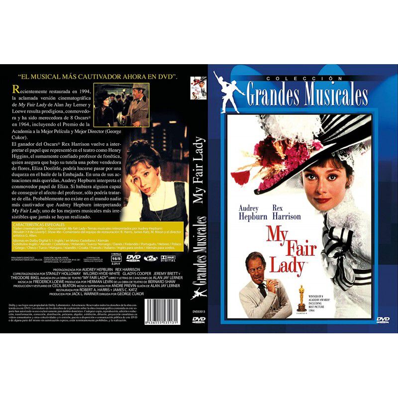 My Fair Lady [dvd.] (1964) image number null
