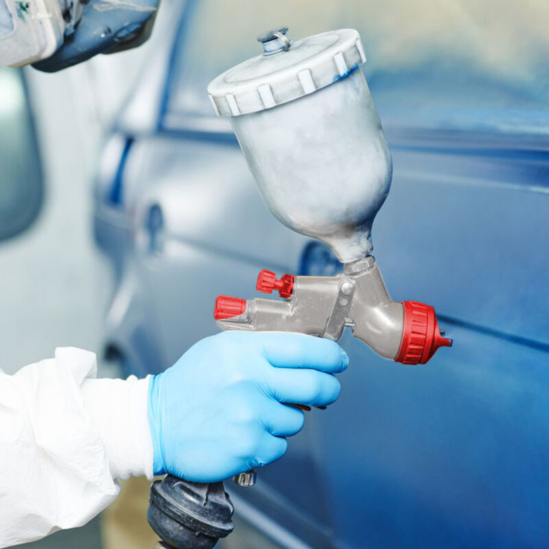 Pistola Pintura Gravedad Aksi Vaso Giratorio 40... image number null