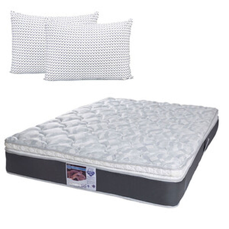 Colchón Matrimonial Spring Air Marte+Almohada D... image number null