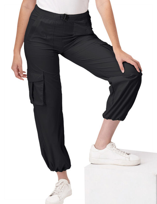 Pantalon Mujer Tipo Cargo Negro Roosevelt C369 image number null