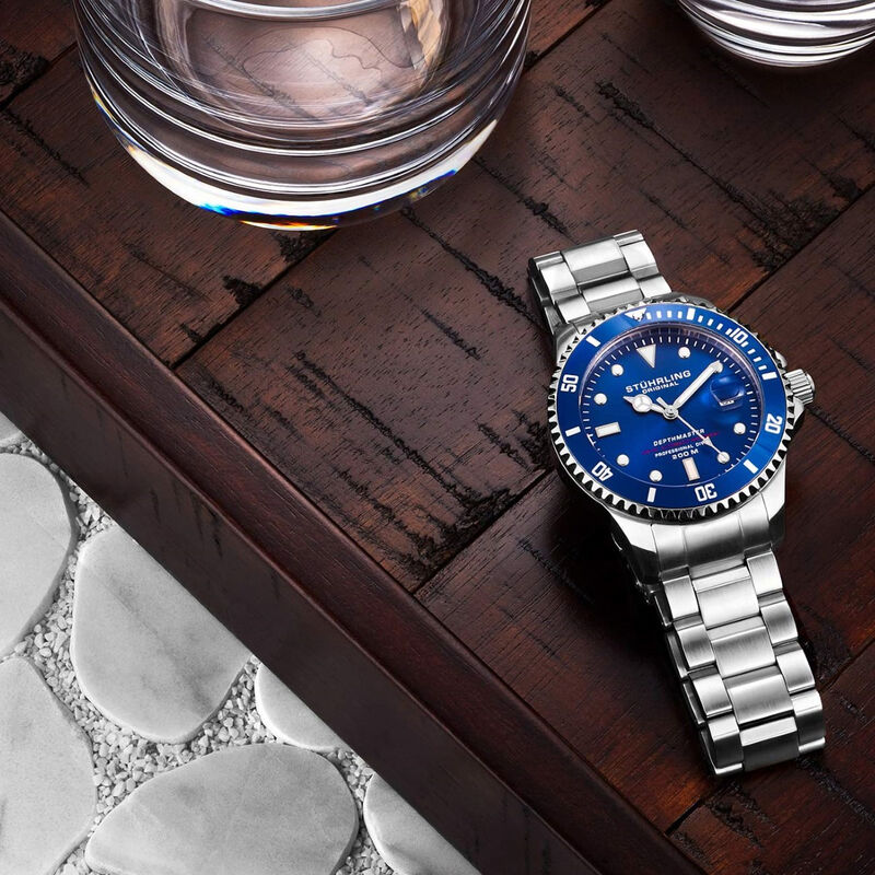 Reloj Stuhrling para hombre 883.02 autom&aacute;tico s... image number null