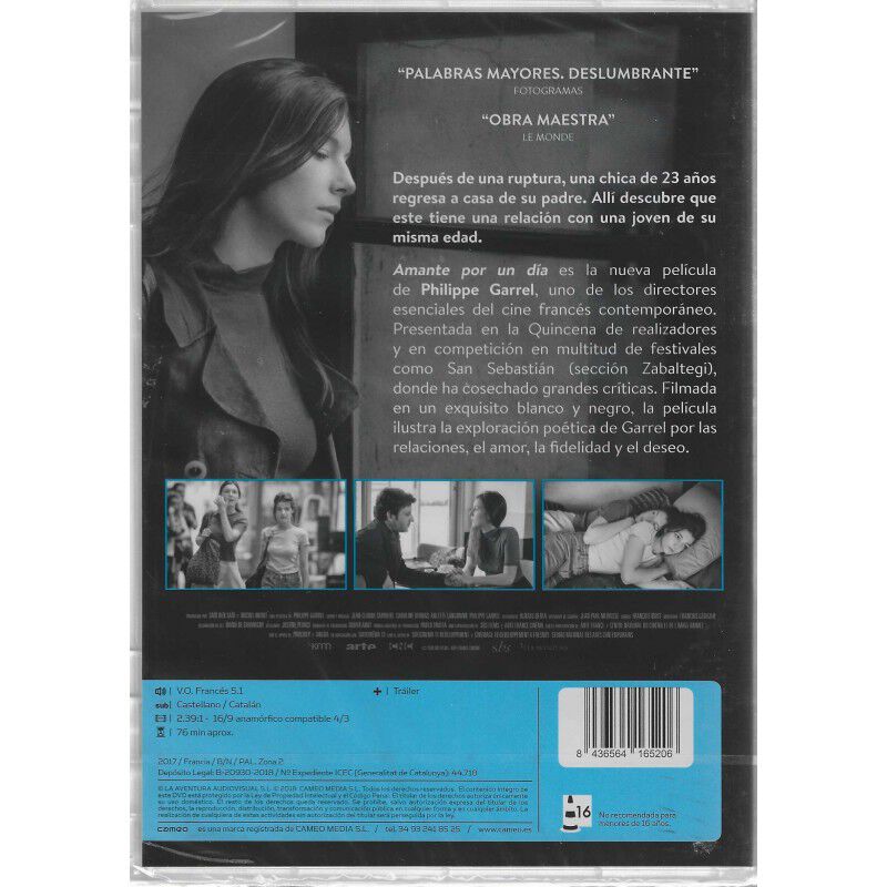 Amante Por Un D&iacute;a [DVD] (2017) L'amant D'un Jou... image number null