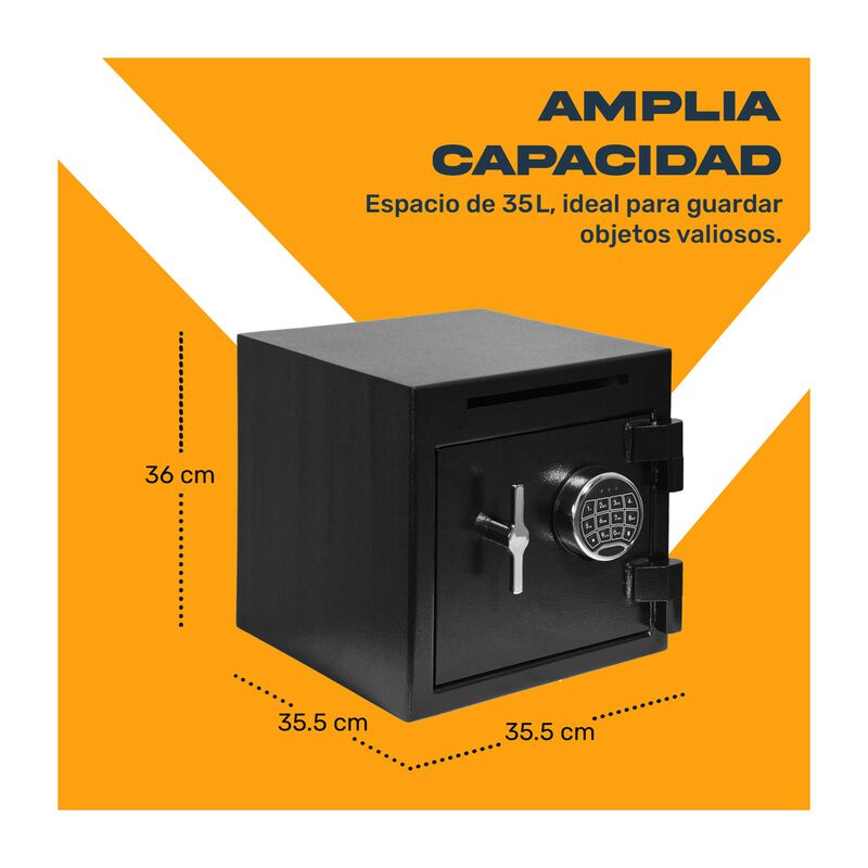 Caja Fuerte Seguridad Electr&oacute;nica Cerradura Dig... image number null