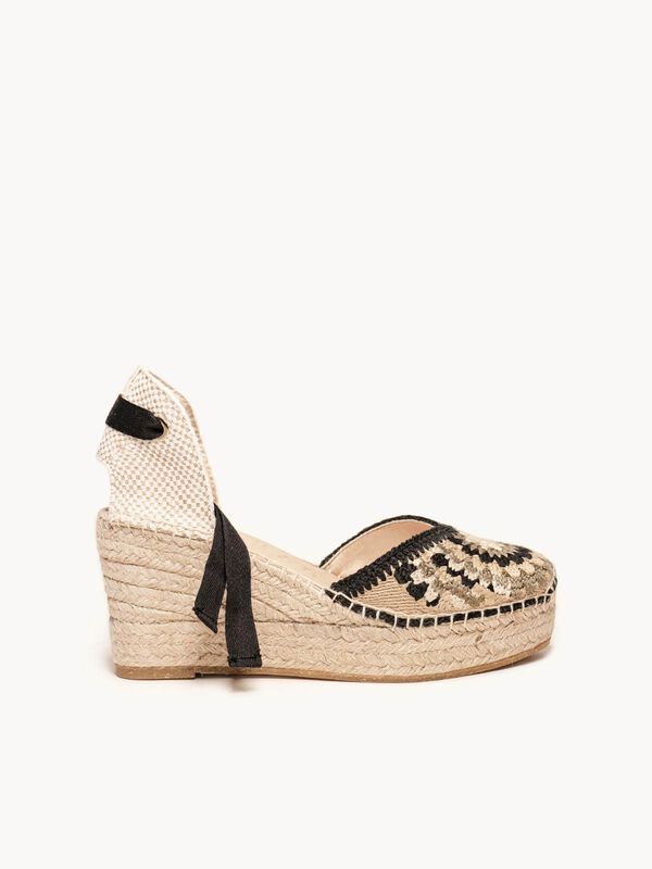 Alpargata de Cu&ntilde;a Media Plataforma Romero Roset... image number null