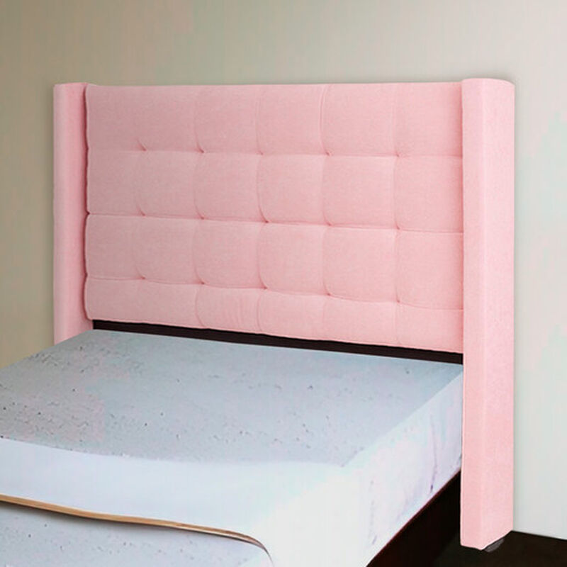 Cabecera King Size Dicasa Titan Rosa image number null