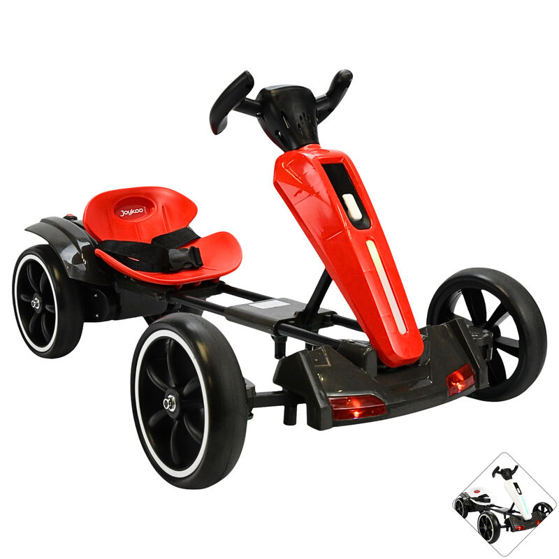 Montable Electrico para Ni&ntilde;os Go Kart Luz Sonid... image number null