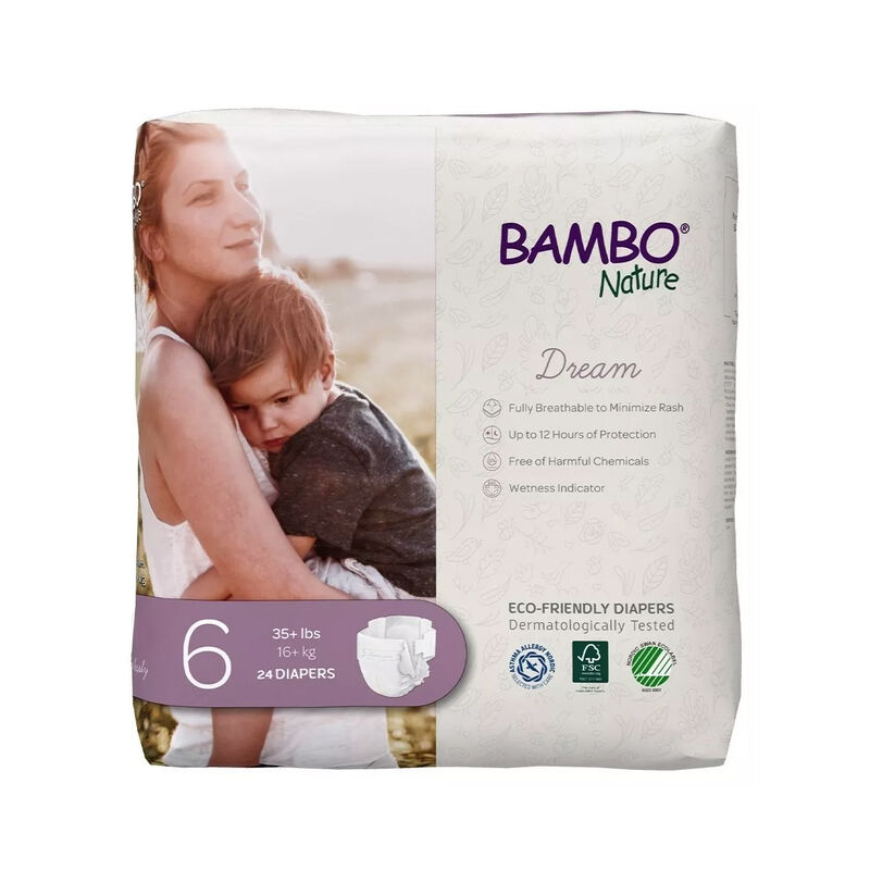 Pañales Bambo Nature Dream 24pz Talla 6 image number null