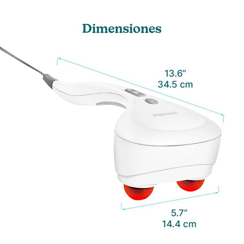 Masajeador de Mano con Percusi&oacute;n Homedics Port&aacute;... image number null