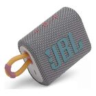 Bocina JBL Go 3 Gray Buetooth Portatil 4.2W con duración de 5 horas Resistente al Agua Gris