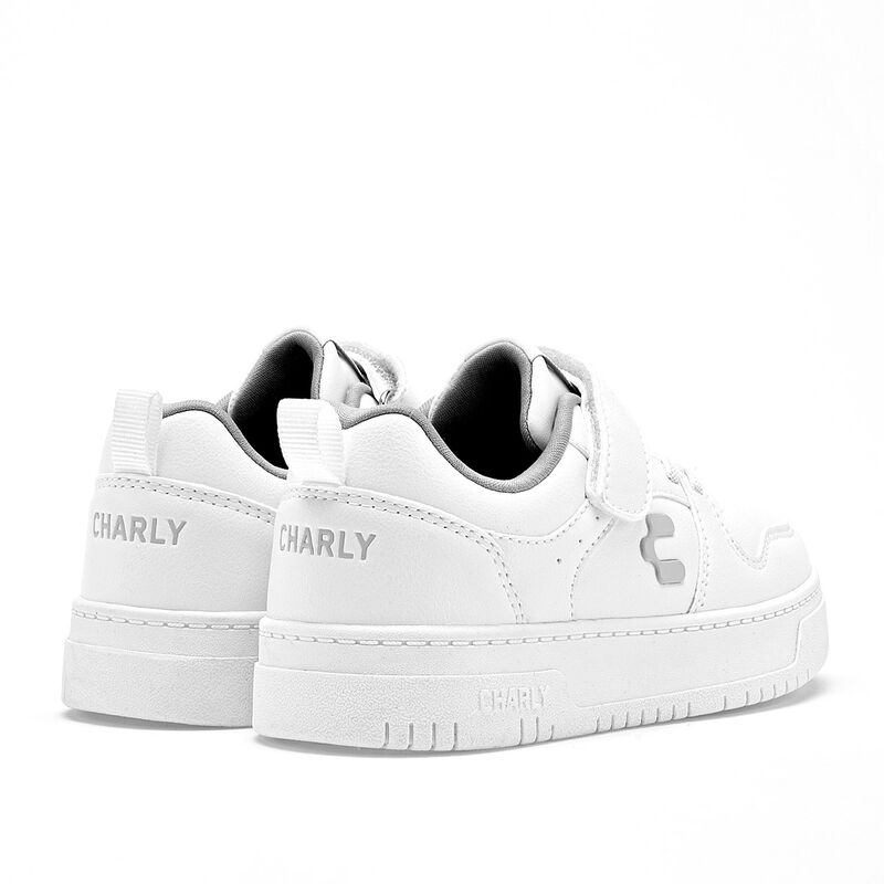 Charly tenis para ni&ntilde;o  blanco cod 139665-D image number null