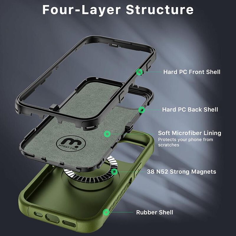 Funda Case MYBAT Maverick Mag clip para iPhone ... image number null