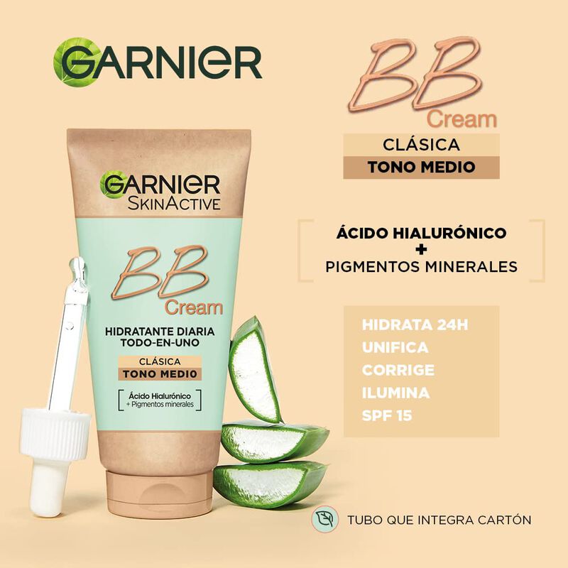 Crema Bb Garnier Natural Skin Tono Medio 50 Ml image number null