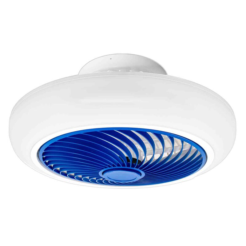 Ventilador Techo Inteligente Lampara Led 18  Co... image number null