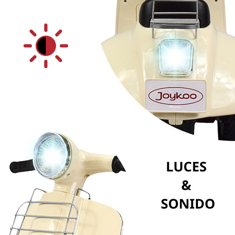 Motocicleta Montable Electrica Doble Asiento So... image number null