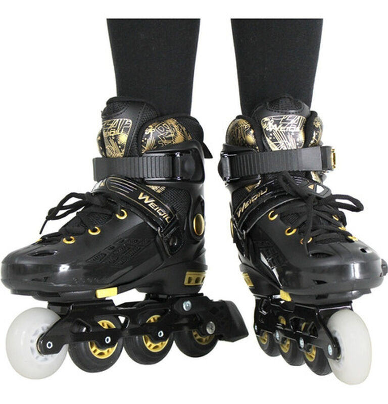Patines Profesionales L&iacute;nea Luz Led Talla 18.5-... image number null