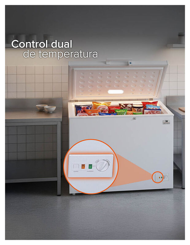 White Westinghouse Congelador 9 Pies  251 Litro... image number null