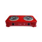 Parrilla El&eacute;ctrica 2 Resistencias 800w Rojo Compacta Fraga