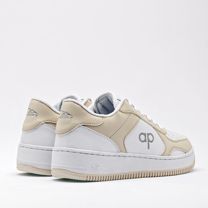 Apoort Tenis Para Mujer Blanco Beige Cod 129097... image number null