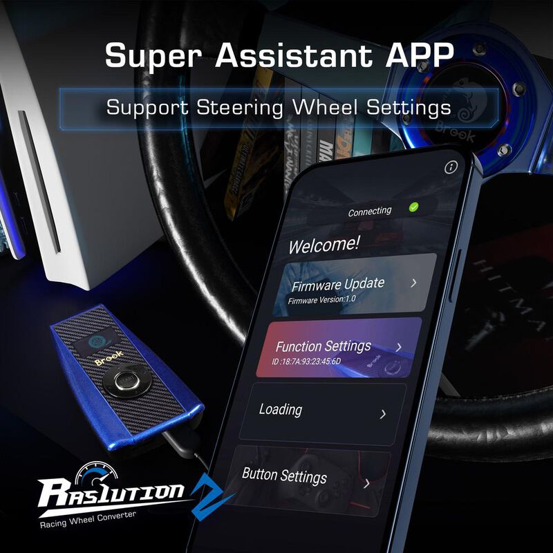 Adaptador y convertidor para Volantes de carrer... image number null