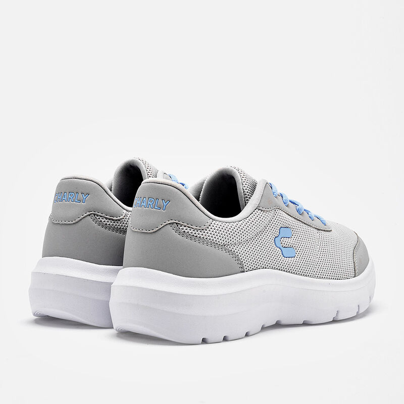 Charly tenis deportivo para mujer gris cod 1372... image number null