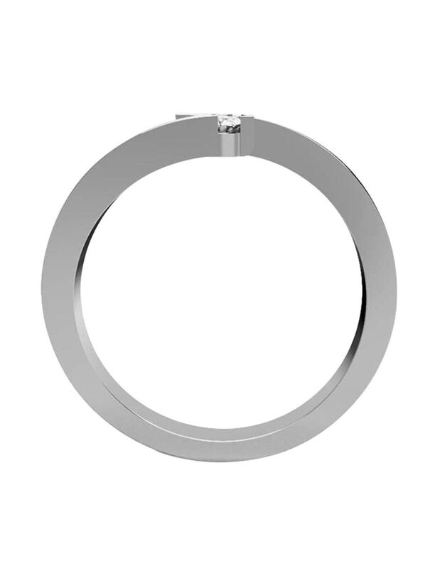 Anillo de Compromiso de 14K con Diamante de Lab... image number null