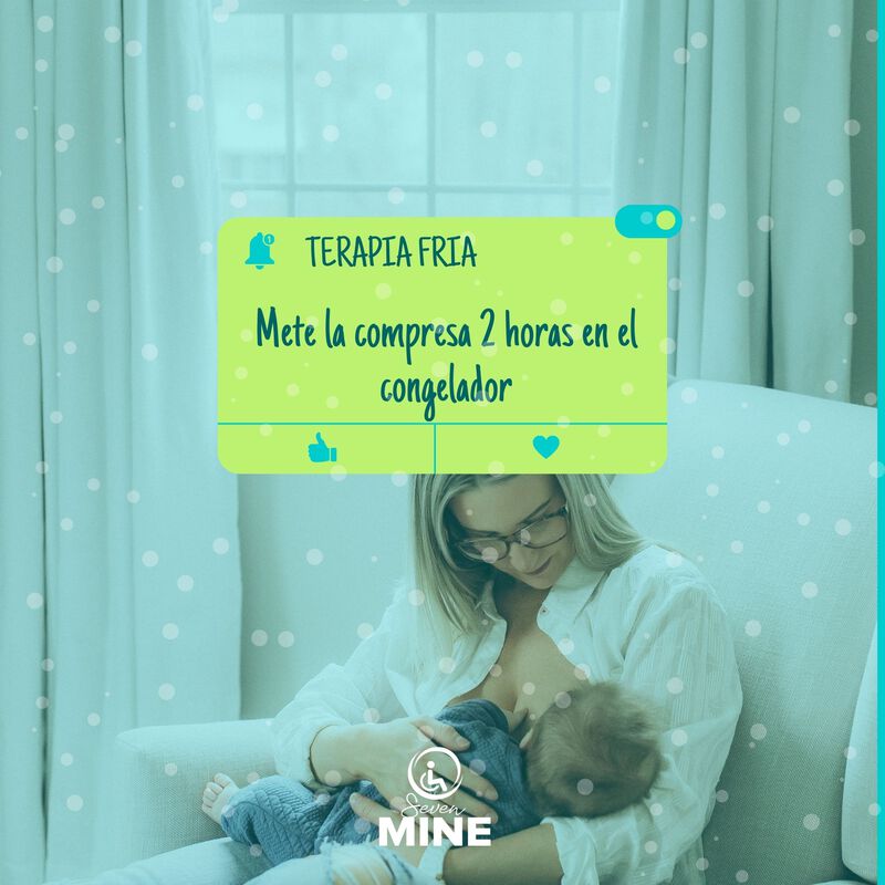 Compresa T&eacute;rmica Gel Nylon Para Lactancia - Ali... image number null