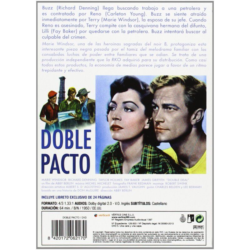 Doble Pacto [dvd] (1950) Double Deal image number null
