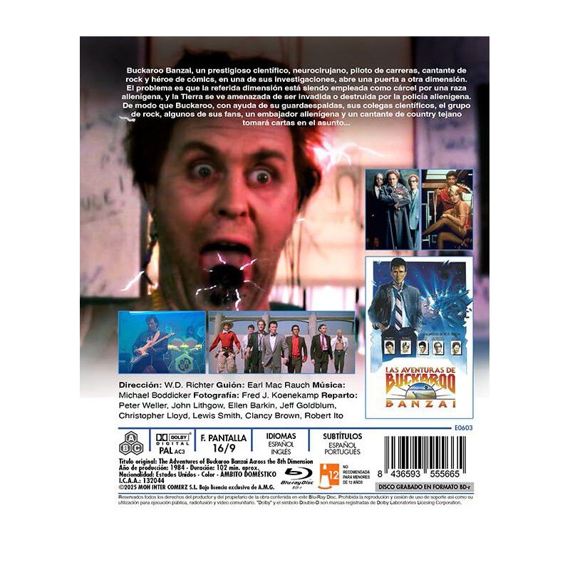 Las Aventuras De Buckaroo Banzai: A Trav&eacute;s De L... image number null