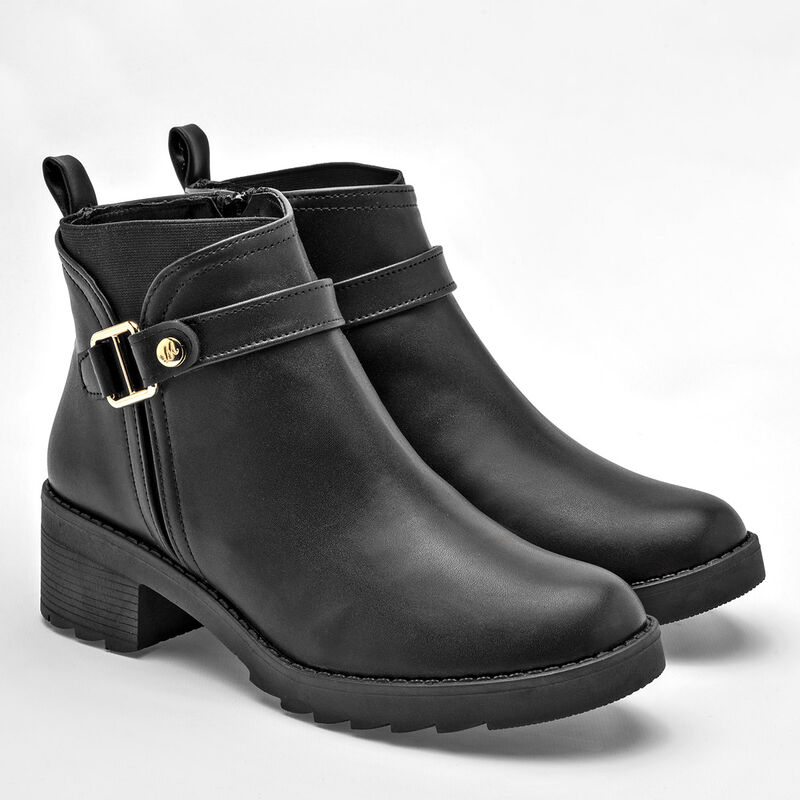 Mary Cecy Bot&iacute;n para mujer negro image number null