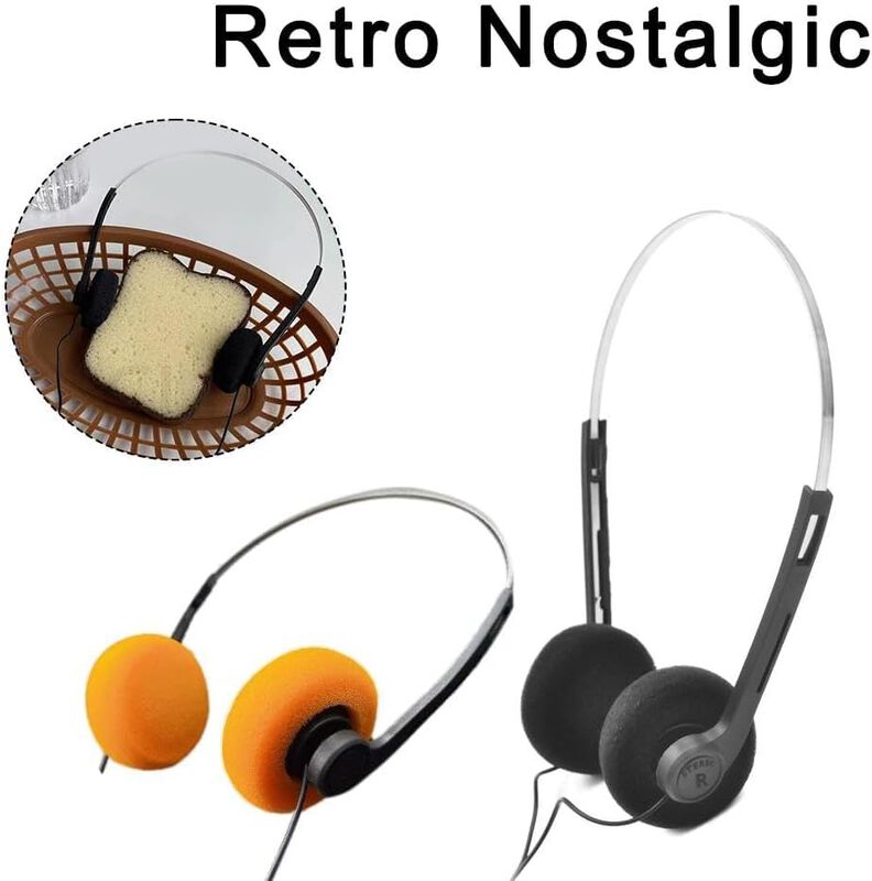 Headphones Bwesoo Auriculares Supraaurales Retr... image number null