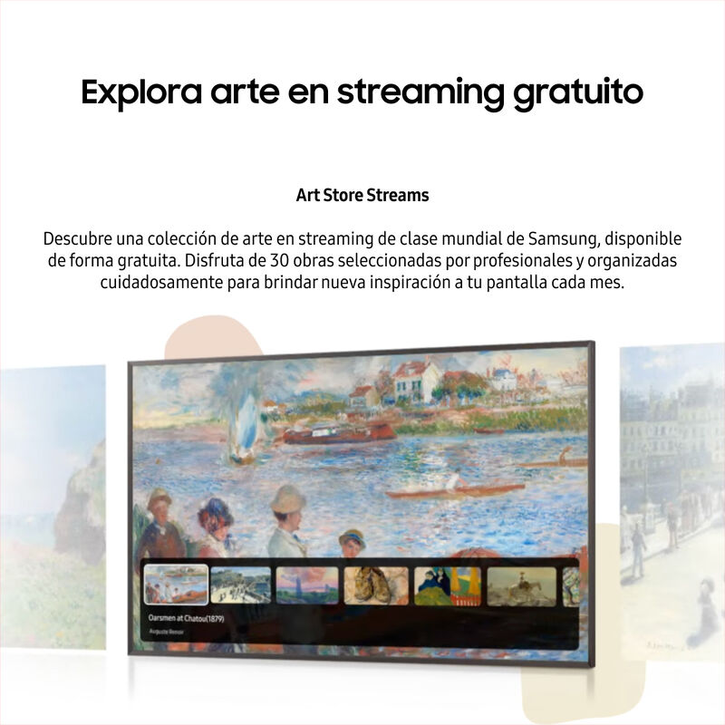 Pantalla Samsung 55" The Frame Ls03he 4k Smart ... image number null