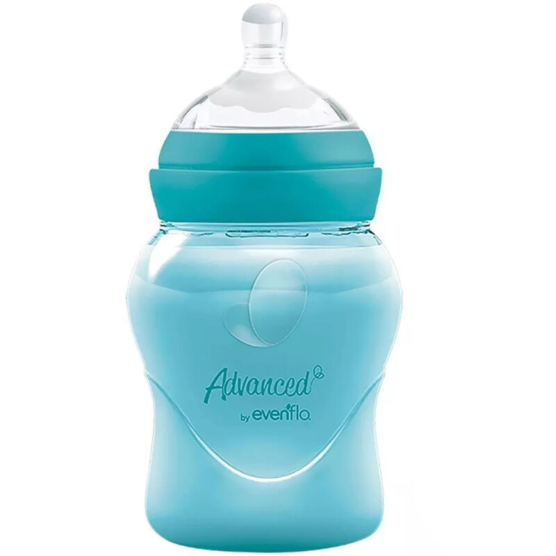 Biber&oacute;n Evenflo Advanced 5oz 2pz Azul Verde image number null